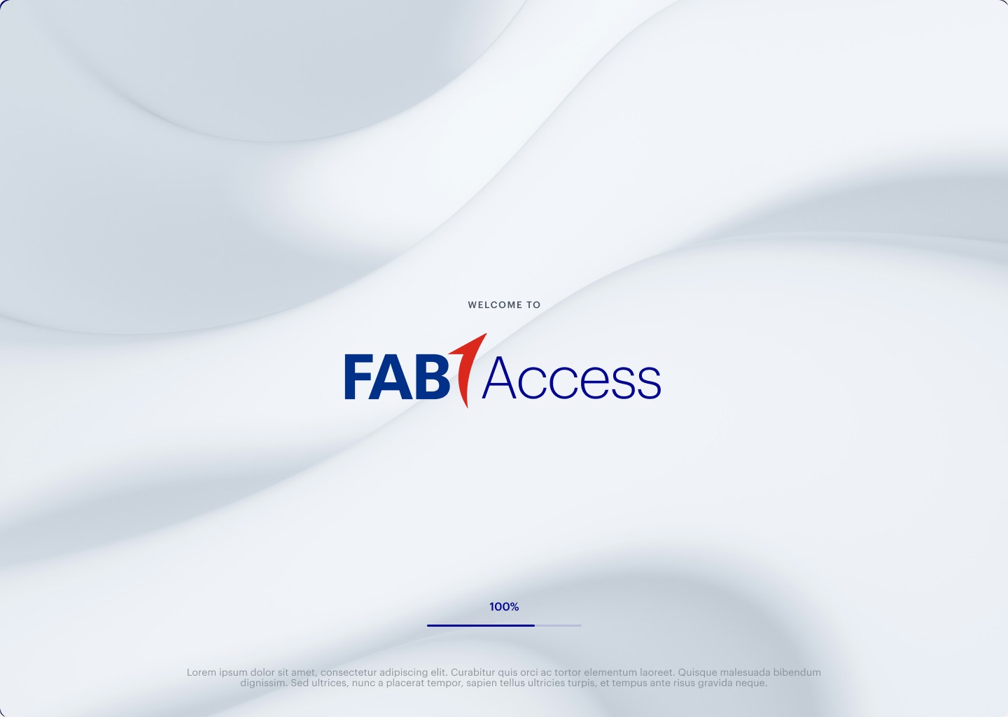FAB Access dashboard on a desktop screen