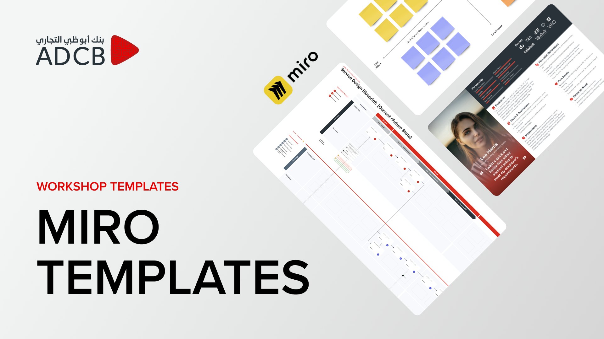 Workshop templates on Miro